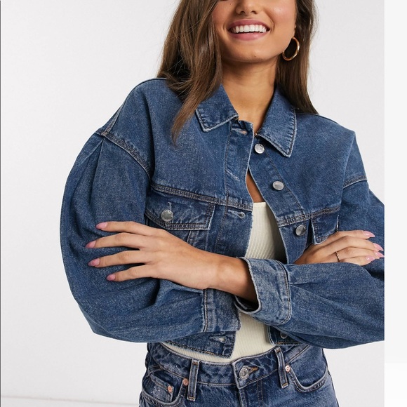 jacket jeans stradivarius